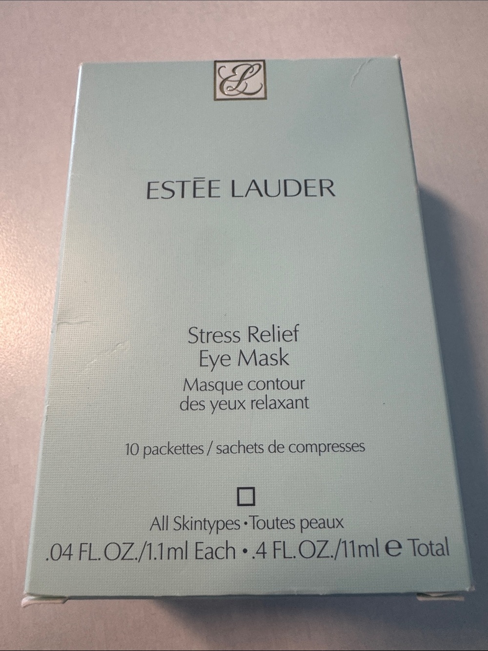 Estée Lauder Stress Relief Eye Mask - box of 10